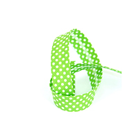 Biais tape through dots 18 mm green 74801856